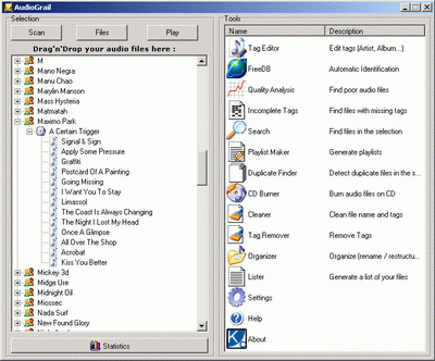 AudioGrail (K-MP3)