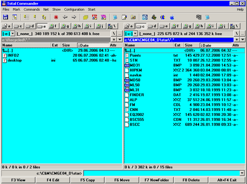 Total commander alt f7 не работает