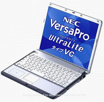 Ноутбук NEC работающий автономно 14,5 часов