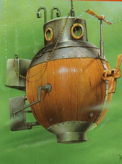 «Черепаха» - первая боевая подводная лодка!