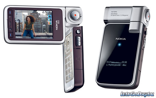 Nokia представила элегантный камерафон N93i