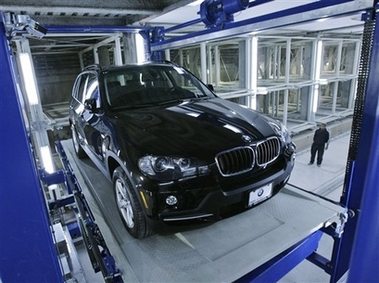 Автоматизированная парковка - в Нью-Йорке