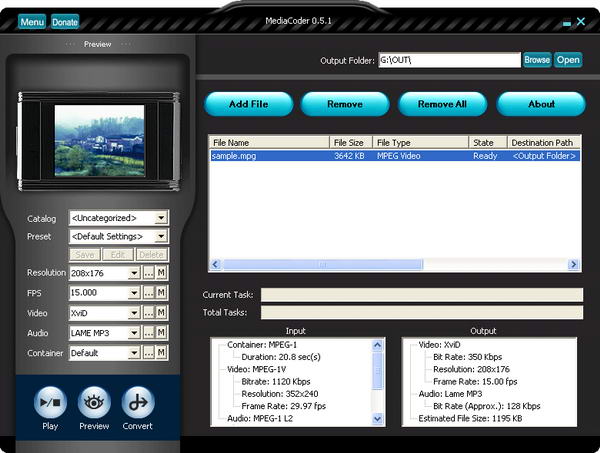 MediaCoder 0.6.0