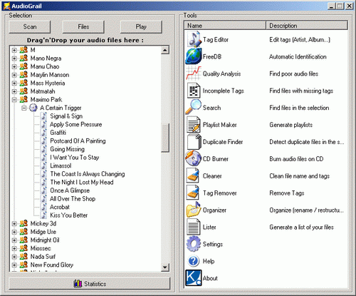 AudioGrail (K-MP3)