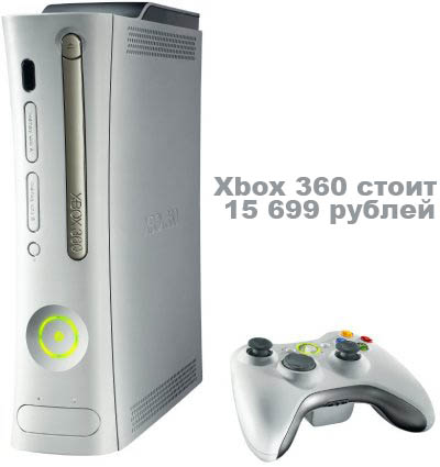 Microsoft назвала российскую цену Xbox 360