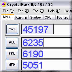 CrystalMark 2004 v.0.9.123.327