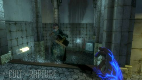 Доктор с гранатой из Bioshock