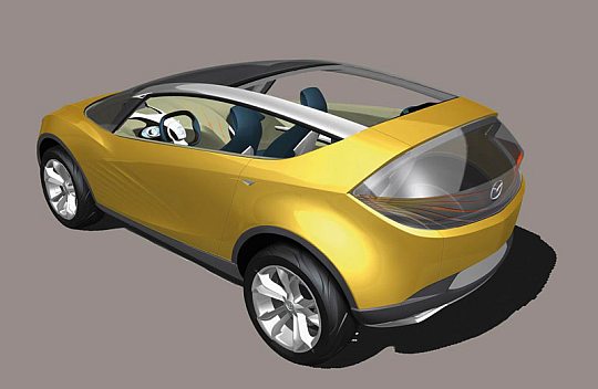 Концепткар Mazda Hakaze