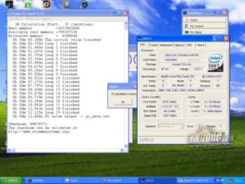 Мировой рекорд разгона Intel Core 2 Extreme Q6700