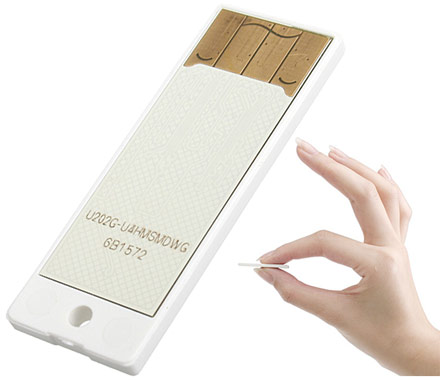 Kingmax показала тончайший USB-накопитель