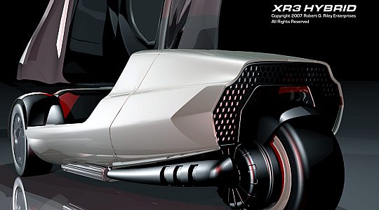 XR3 – трехколесный электрокар-гибрид