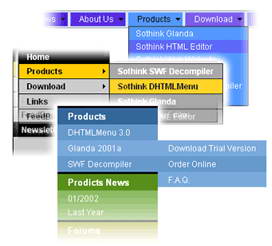 Sothink DHTML Menu Builder Free 3.7