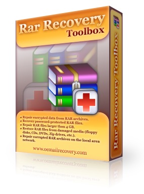 RAR Recovery Toolbox - восстановления RAR-архивов