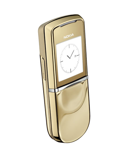 Nokia 8800 Sirocco Gold: престиж из 18-каратного золота