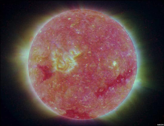 Опубликованы первые 3D-изображения Солнца