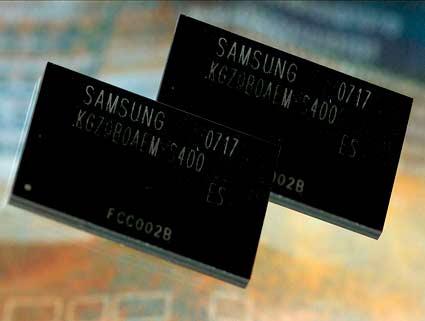 Samsung moviMCP: более 4 Гбайт в микросхеме