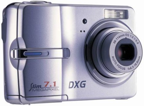 DXG-711 – недорогой 7-мегапиксельный цифровик