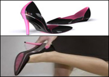 Созданы туфли для женщины-водителя