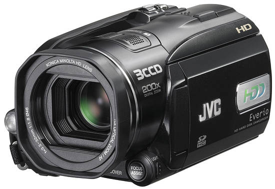 JVC: доступная HD-камера - HD Everio GZ-HD3