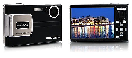 Praktica: анонс фотокамер DPix 740Z и luxmedia 7403