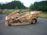 Деревянный автомобиль из Японии
