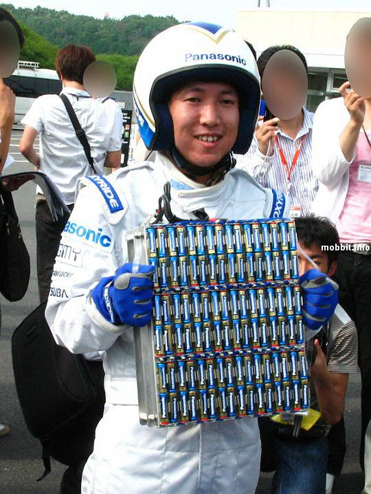 Panasonic Oxyride – электромобиль-рекордсмен на AA батарейках