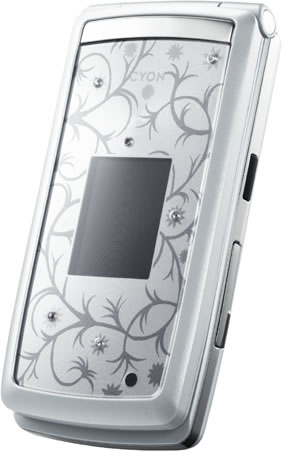 Иммиджевый телефон LG Cyon Crystal Edition