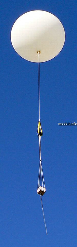 Проект SABLE-3: гелиевый шар на высоте 35 км