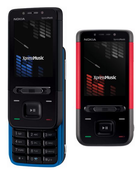 Телефоны Nokia 5310 и Nokia 5610 для меломанов