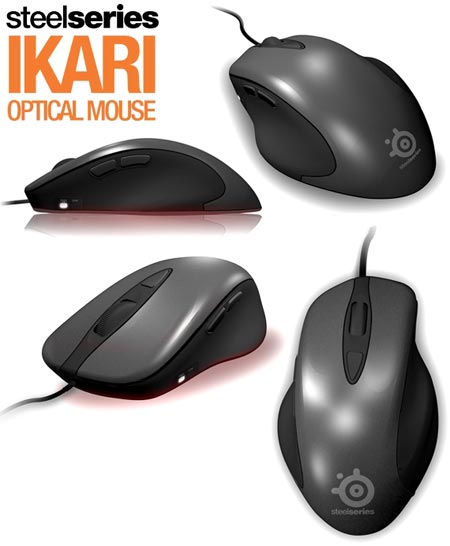 Мыши SteelSeries Ikari для прогеймеров