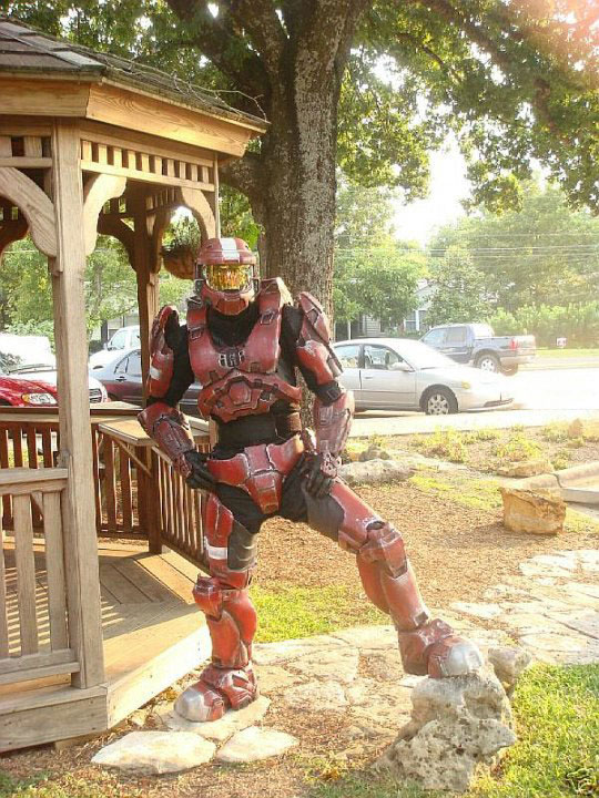 Костюм Halo 3 Spartan Master Chief на eBay