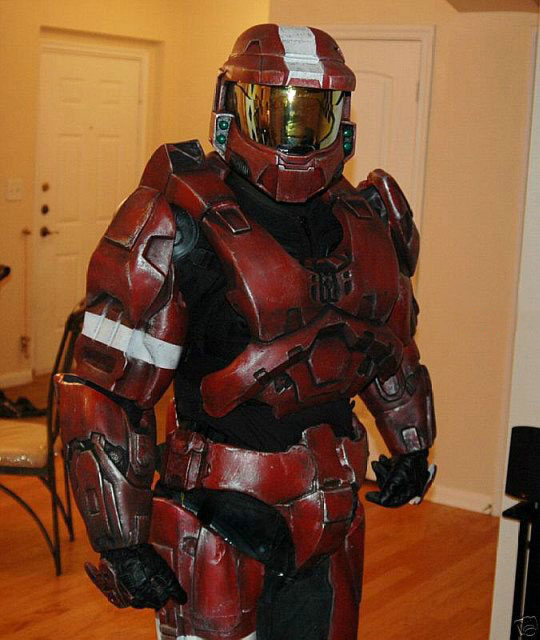 Костюм Halo 3 Spartan Master Chief на eBay