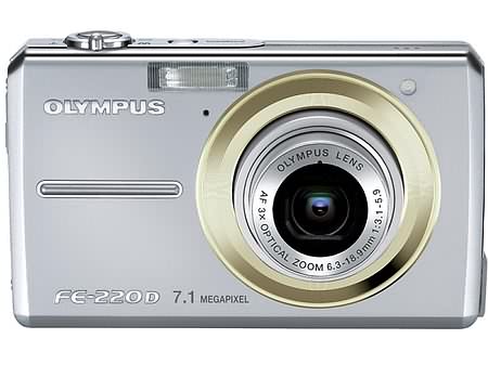 Olympus FE-220D - новая, 7,1-Мп камера