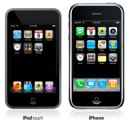 iPod Touch vs. iPhone. Первые проблемы и недочеты
