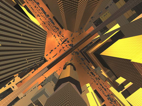 Future City 3D Screensaver 1.01 - город будующего