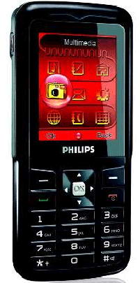 Philips 292: яркий телефон-плеер