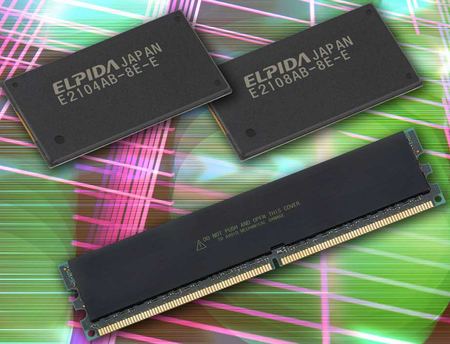 Elpida представила ускоренные DDR2-чипы ёмкостью 2 Гбит