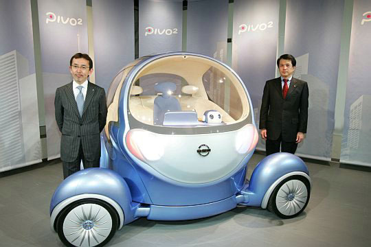 Nissan Pivo 2 – новый электрический концепткар