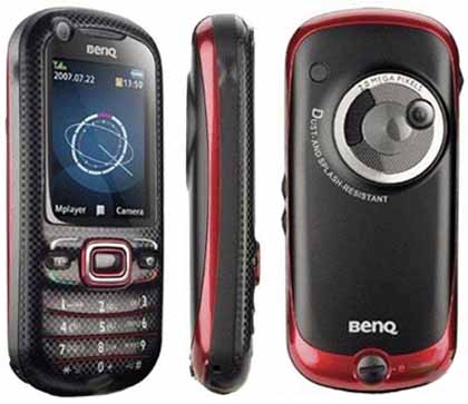 «Непромокаемый» 3G-мобильник BenQ M7