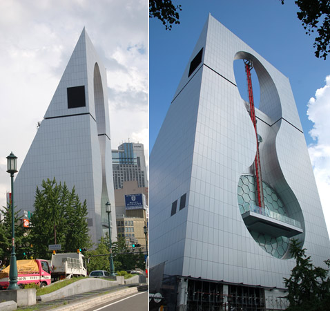 В Японии построен гигантский падающий лифт