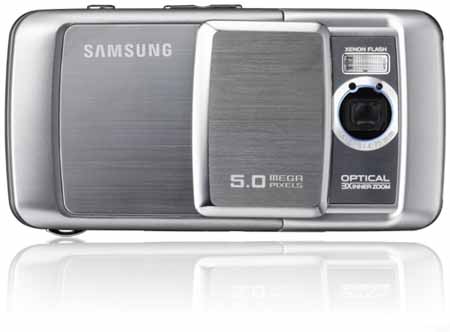 Официальный анонс 5-Мп камерафона Samsung G800
