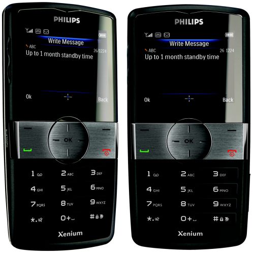 Philips Xenium 9@9w с двумя SIM-картами