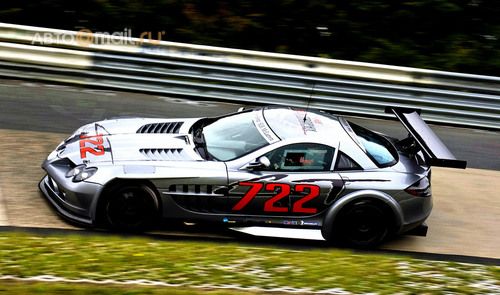Показан самый быстрый Mercedes SLR McLaren