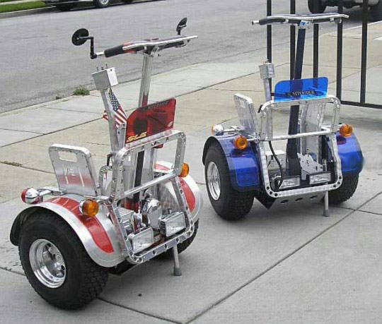 Тюнингованные Segway’и