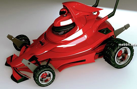 Газонокосилки в стиле Formula 1