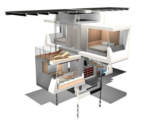 Zero House – дом будущего, функционирующий автономно Zero House – дом будущего, функционирующий автономно
