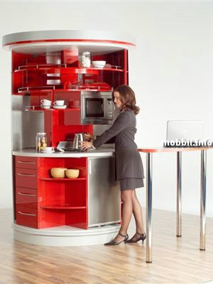 Удивительная «круглая» кухня Удивительная «круглая» кухня