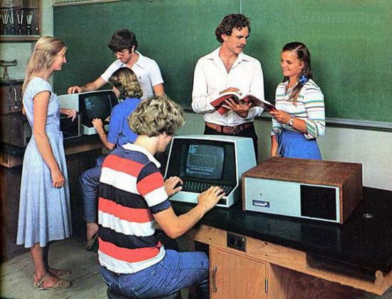 Компьютеры 30 летней давности