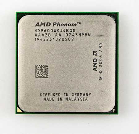 Первые тесты трёхъядерного CPU AMD Phenom X3