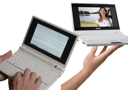 ASUS выпускает Eee PC 8G